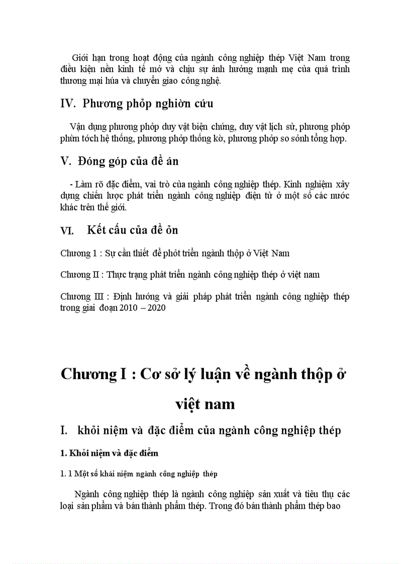 image for page Định hướng và phát triển ngành thép giai doạn 2015 - 2020