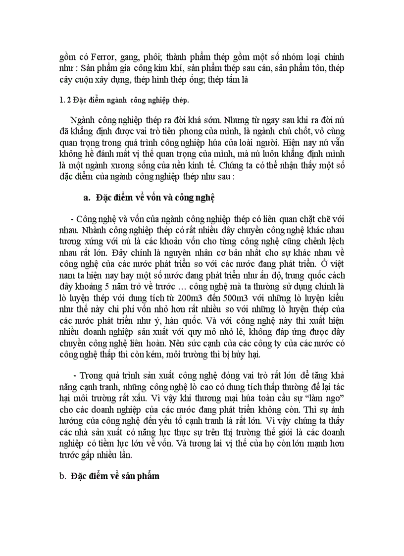 image for page Định hướng và phát triển ngành thép giai doạn 2015 - 2020