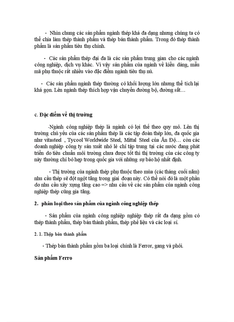 image for page Định hướng và phát triển ngành thép giai doạn 2015 - 2020