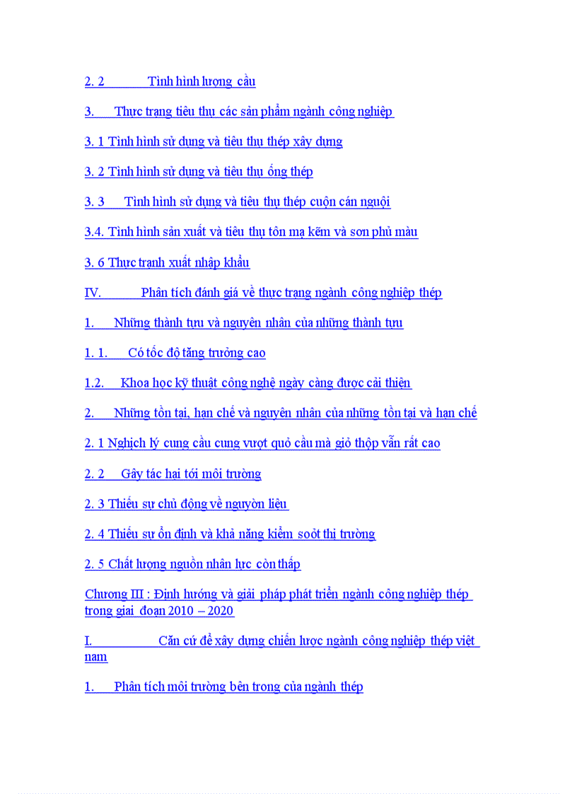 image for page Định hướng và phát triển ngành thép giai doạn 2015 - 2020