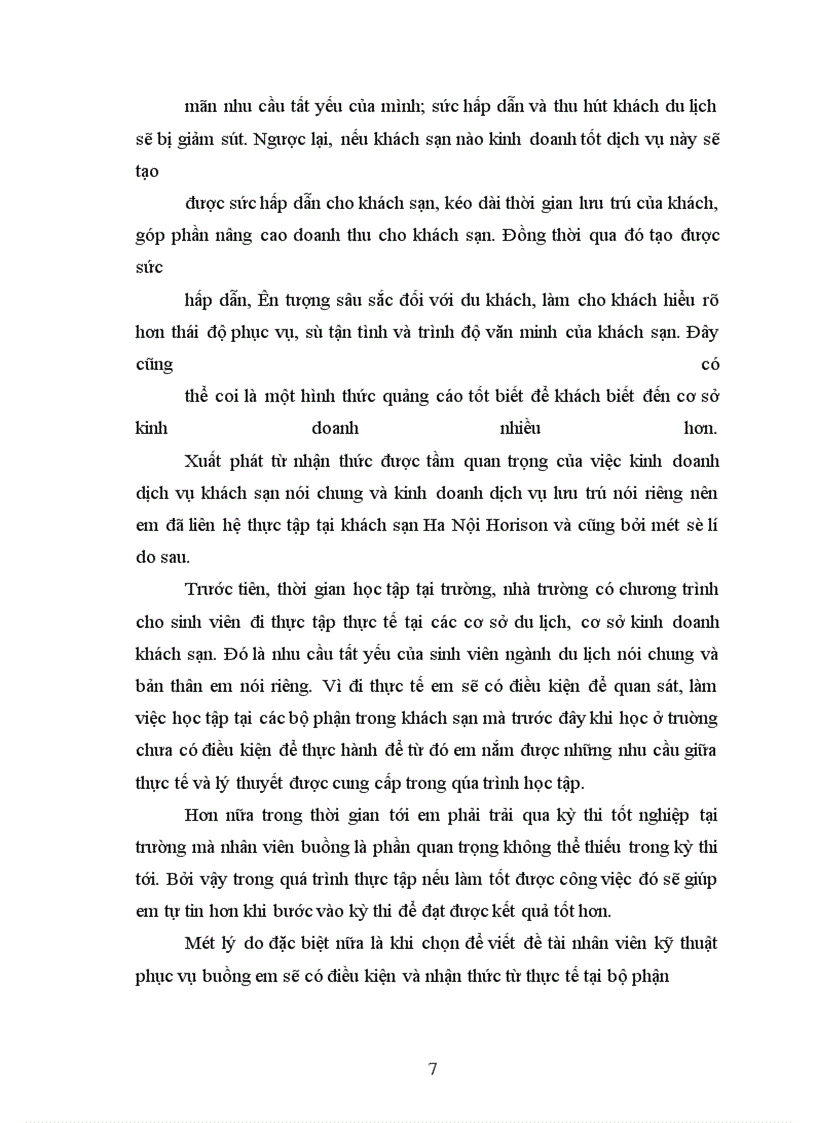 image for page Tình hình kinh doanh của khách sạn Hà Nội Horison