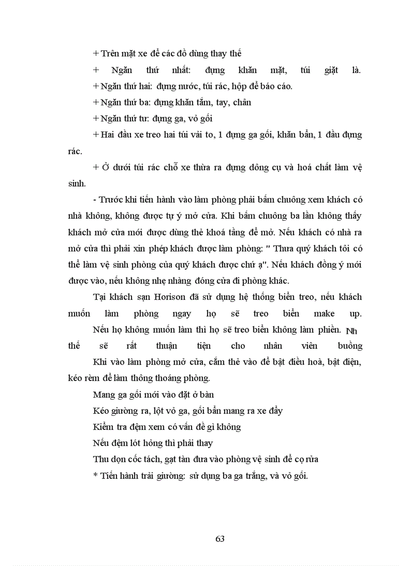 image for page Tình hình kinh doanh của khách sạn Hà Nội Horison