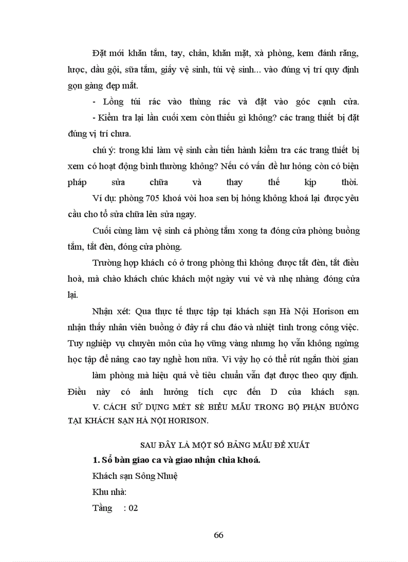 image for page Tình hình kinh doanh của khách sạn Hà Nội Horison