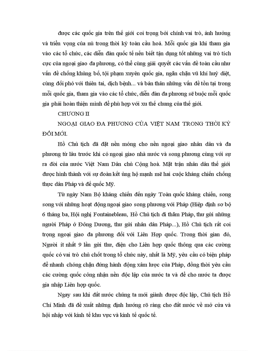 image for page Ngoại giao đa phương của việt nam trong thời kỳ đổi mới