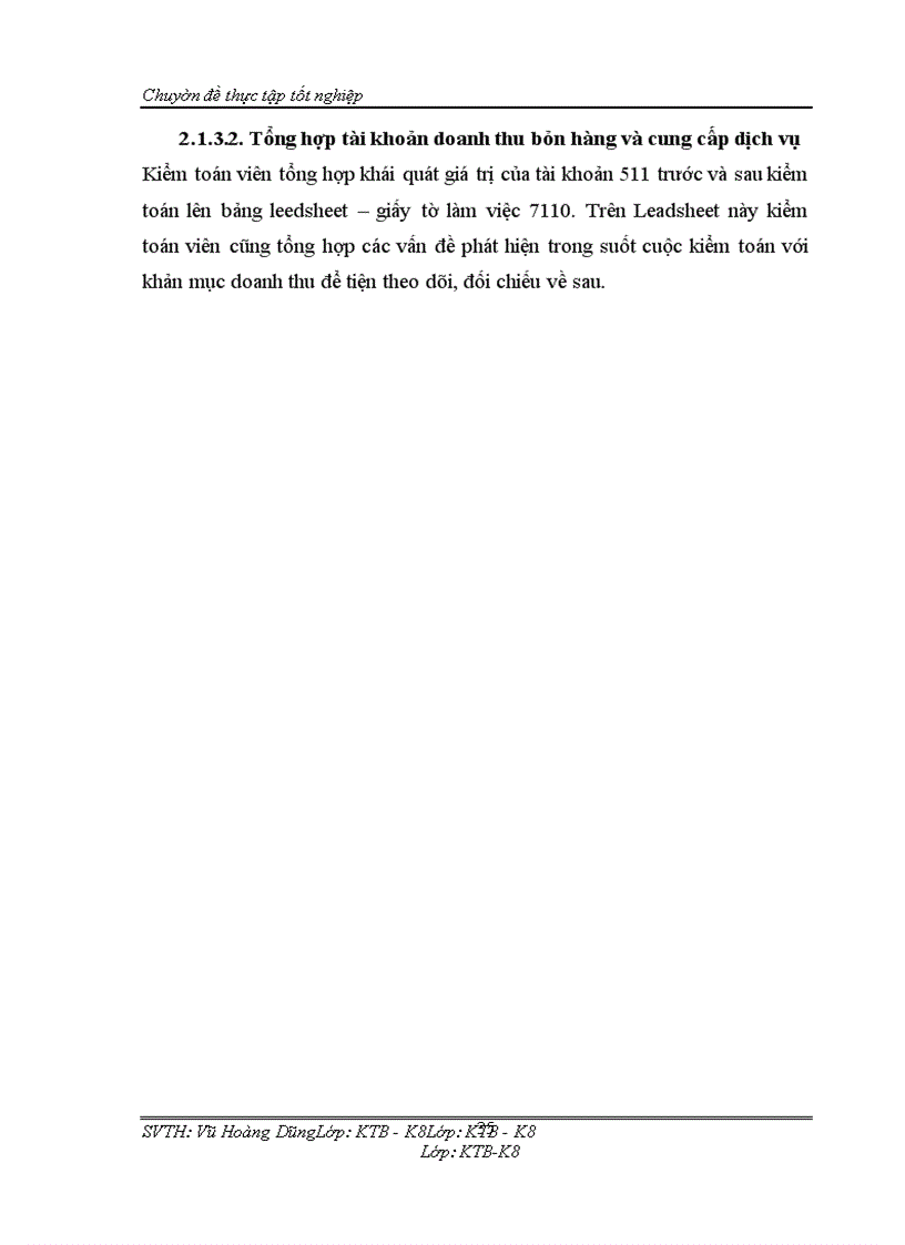 image for page Hoàn thiện kiểm toán khoản mục doanh thu bán hàng và cung cấp dịch vụ do công ty hợp danh kiểm toán việt nam thực hiện