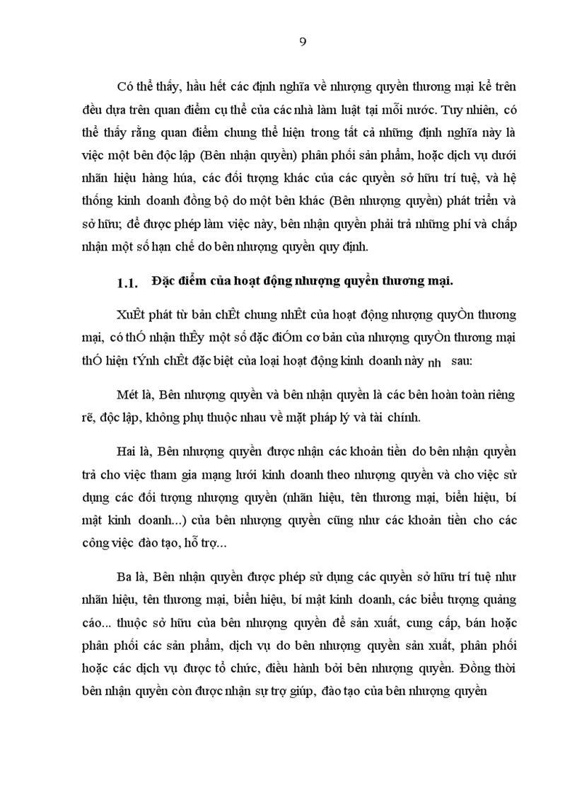 image for page Vấn đề cơ bản về nhượng quyền thương mại và hợp đồng nhượng quyền thương mại