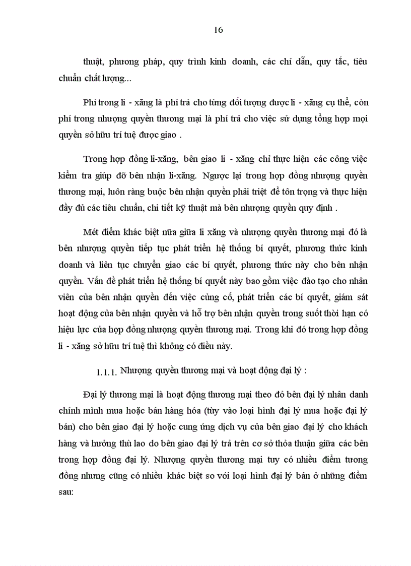 image for page Vấn đề cơ bản về nhượng quyền thương mại và hợp đồng nhượng quyền thương mại