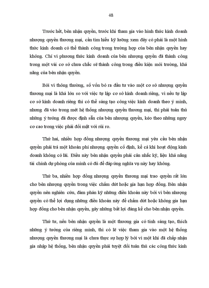 image for page Vấn đề cơ bản về nhượng quyền thương mại và hợp đồng nhượng quyền thương mại