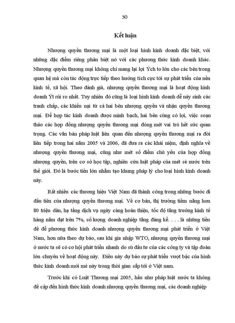 image for page Vấn đề cơ bản về nhượng quyền thương mại và hợp đồng nhượng quyền thương mại