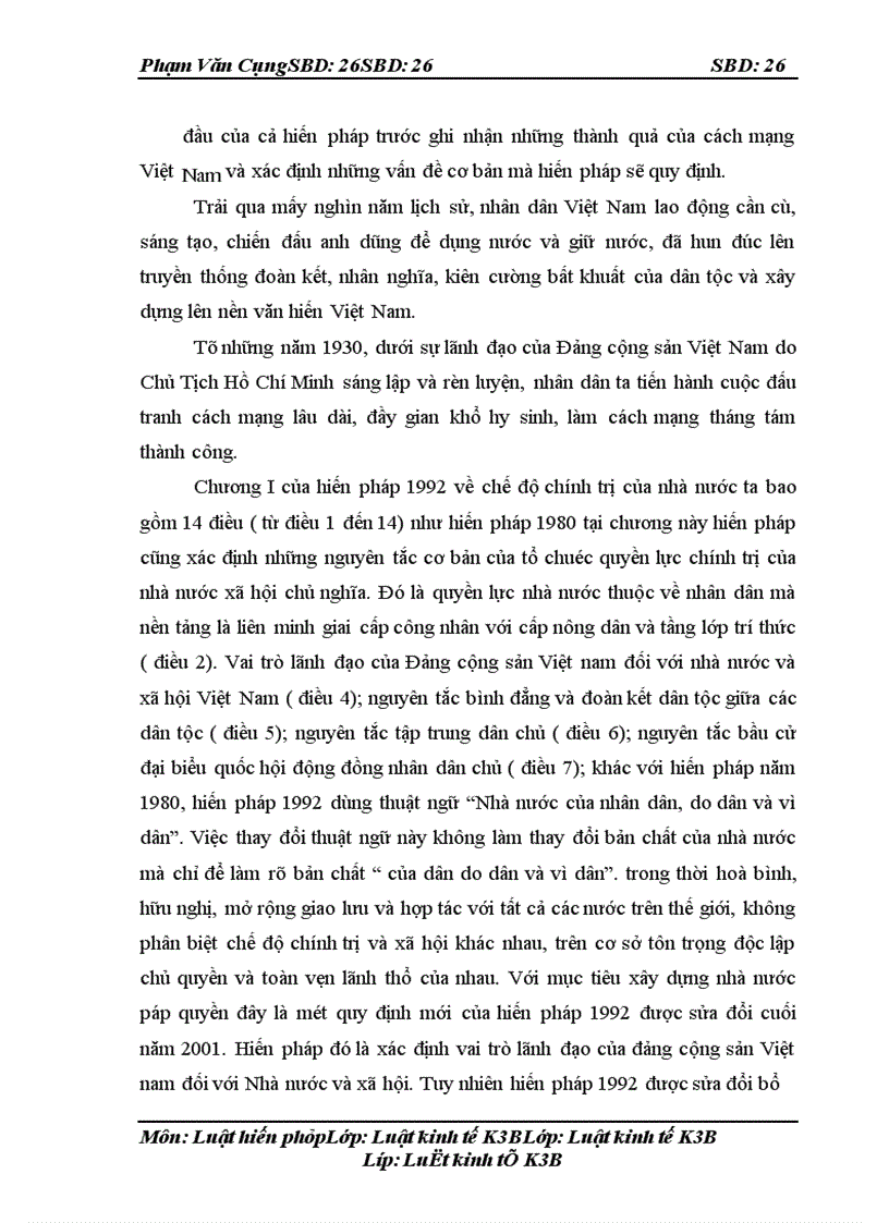 image for page Hoàn cảnh ra đời, nội dung, ý nghĩa của Hiến pháp năm 1992