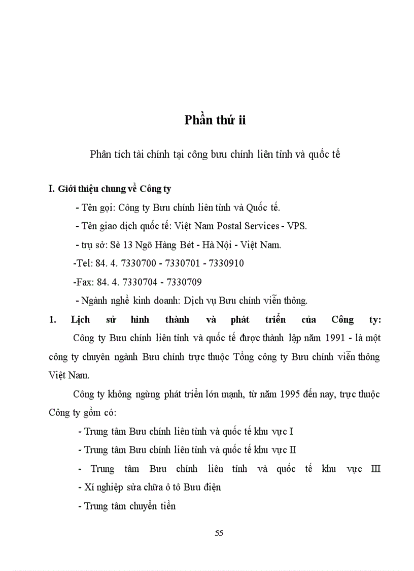 image for page Một số giải pháp hoàn thiện Phân tích tài chính tại Công ty Bưu chính kiên tinh và quốc tế