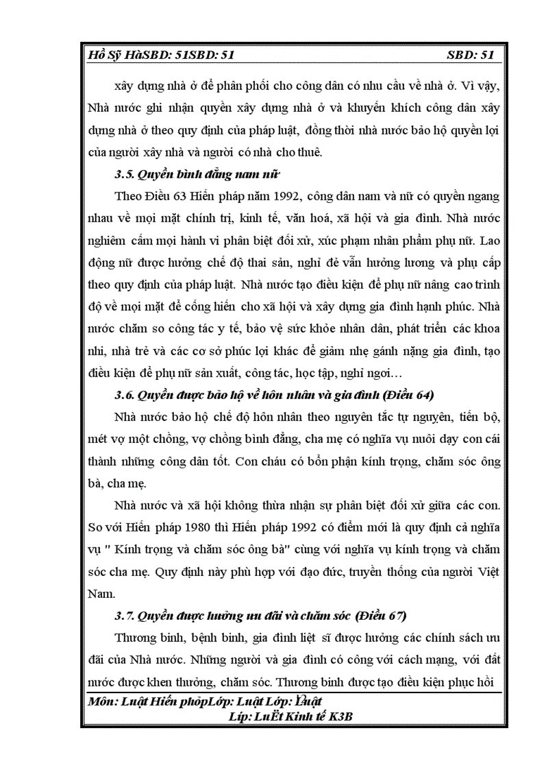 image for page Hệ thống các quyền và nghĩa vụ cơ bản của công dân theo hiếnpháp năm 1992