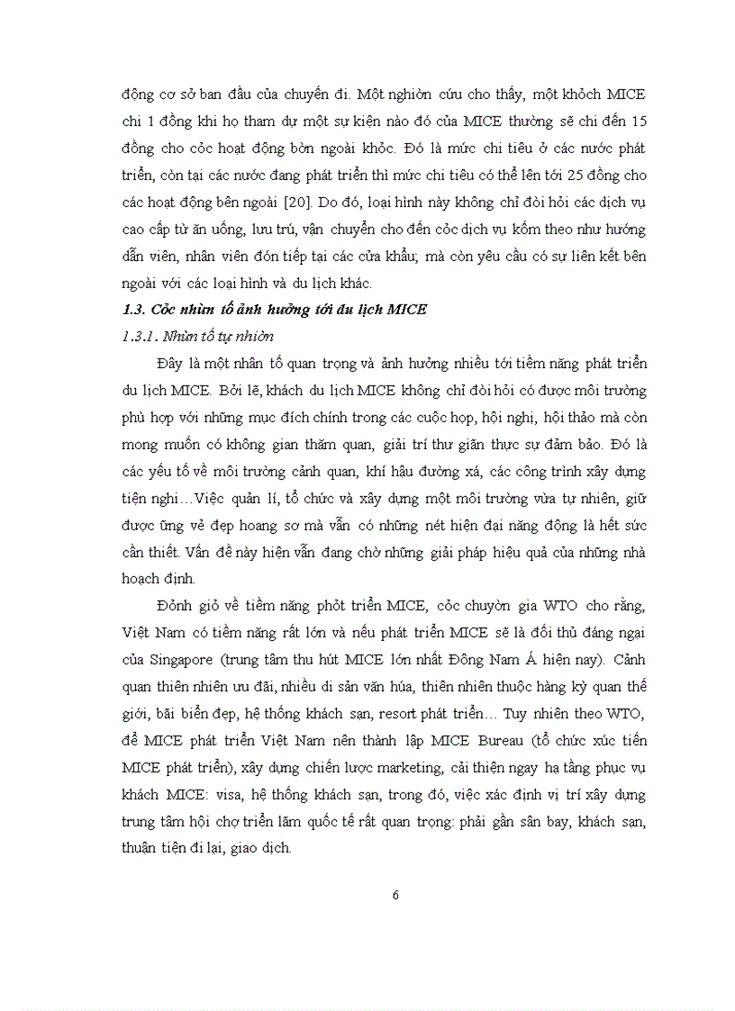 image for page Tăng cường thu hút khách du lịch quốc tế bằng loại hình du lịch MICE ở Việt Nam trong giai đoạn 2010-2015
