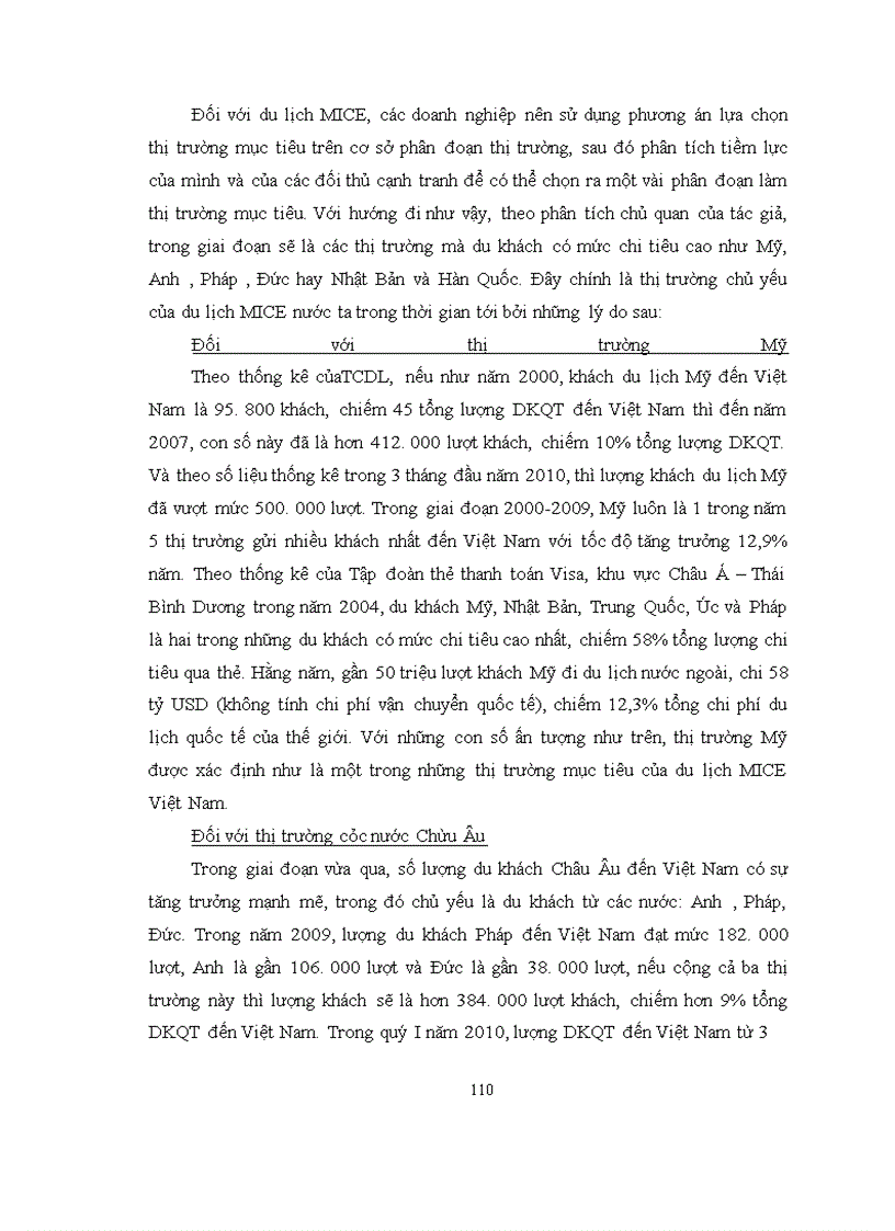 image for page Tăng cường thu hút khách du lịch quốc tế bằng loại hình du lịch MICE ở Việt Nam trong giai đoạn 2010-2015