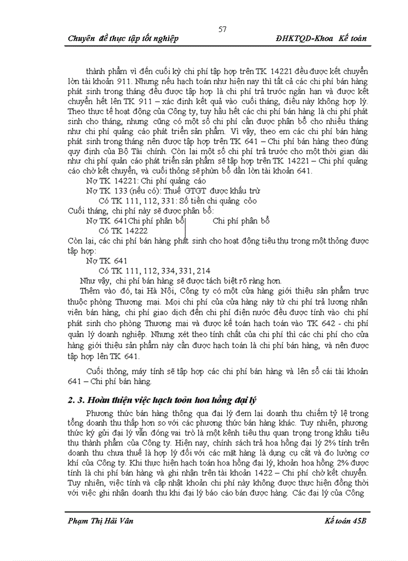 image for page Hoàn thiện kế toán tiêu thụ thành phẩm