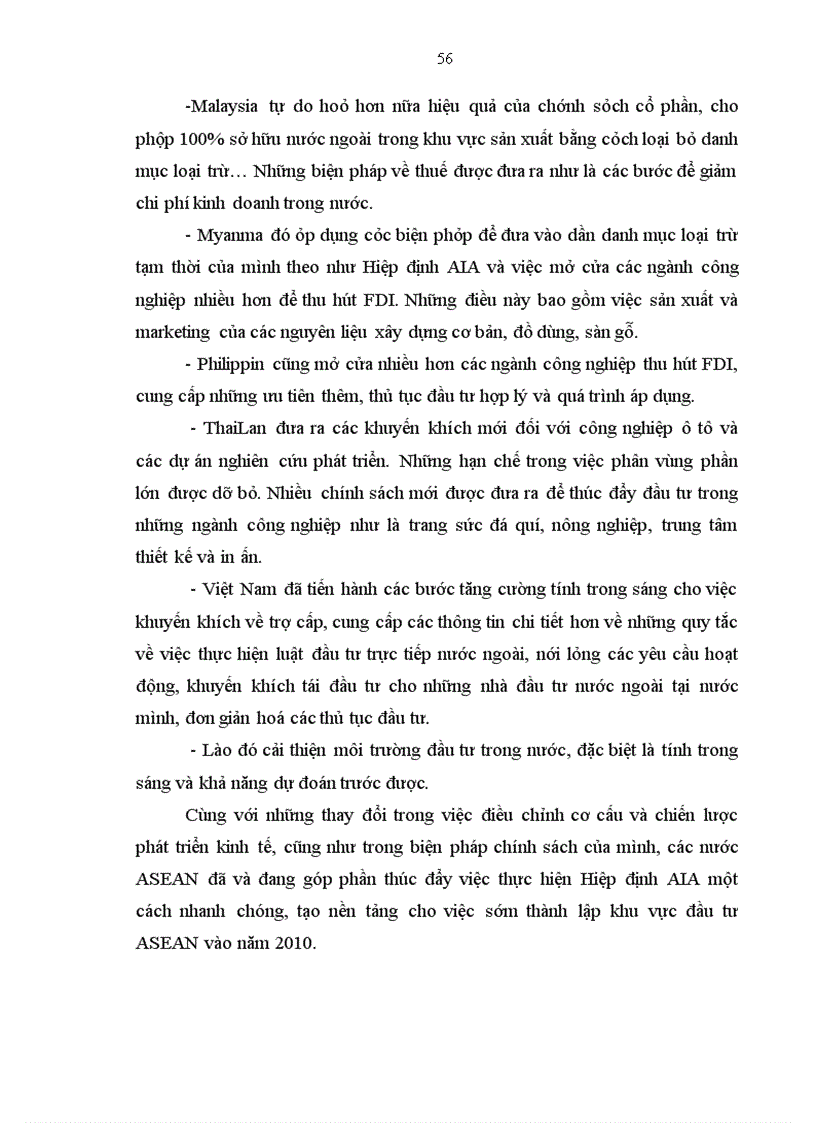 image for page Những nội dung chính của Hiệp định khung về khu vực đầu tư ASEAN và lộ trình thực hiện Hiệp định