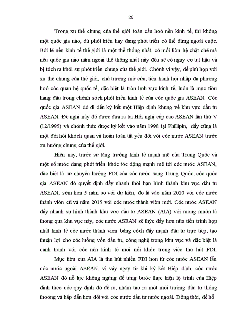 image for page Những nội dung chính của Hiệp định khung về khu vực đầu tư ASEAN và lộ trình thực hiện Hiệp định