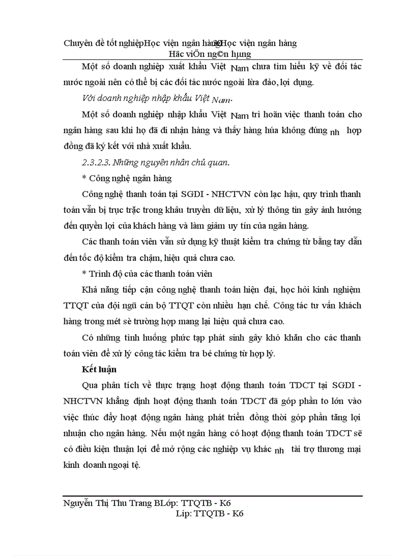 image for page Giải pháp nâng cao hiệu quả nghiệp vụ thanh toán tín dụng chứng từ tại SGDI - NHCTVN