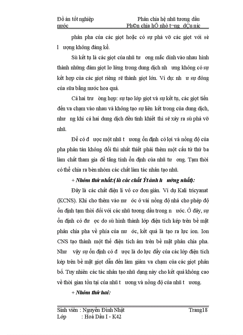 image for page Kỹ thuật công nghệ hoá học và môi trường