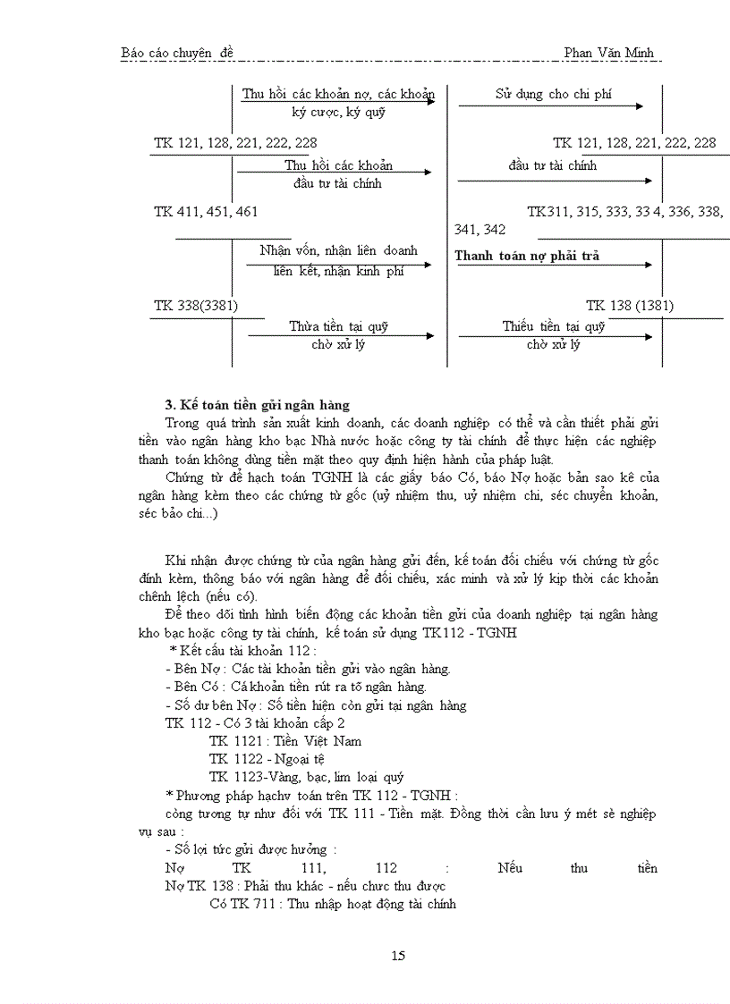 image for page Kế toán nghiệp vụ vốn bằng tiền và các khoản phải thanh toán ở Công ty Cơ khí ôtô 3-2