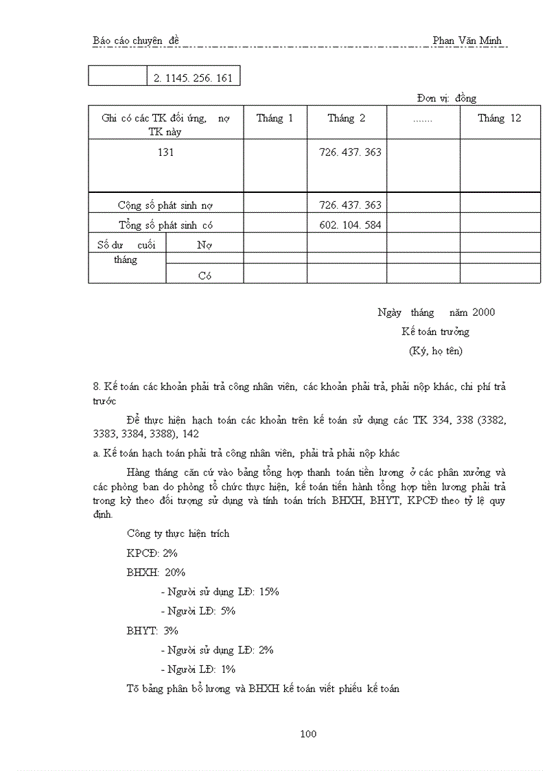 image for page Kế toán nghiệp vụ vốn bằng tiền và các khoản phải thanh toán ở Công ty Cơ khí ôtô 3-2
