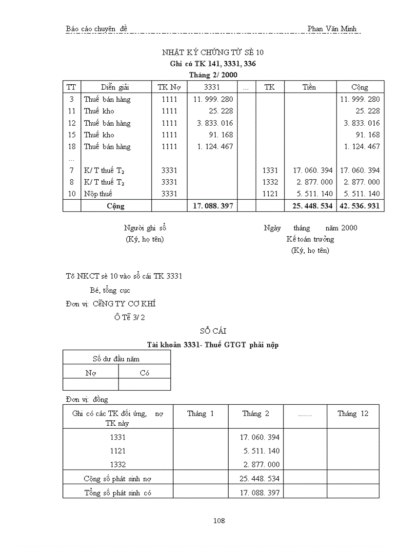 image for page Kế toán nghiệp vụ vốn bằng tiền và các khoản phải thanh toán ở Công ty Cơ khí ôtô 3-2