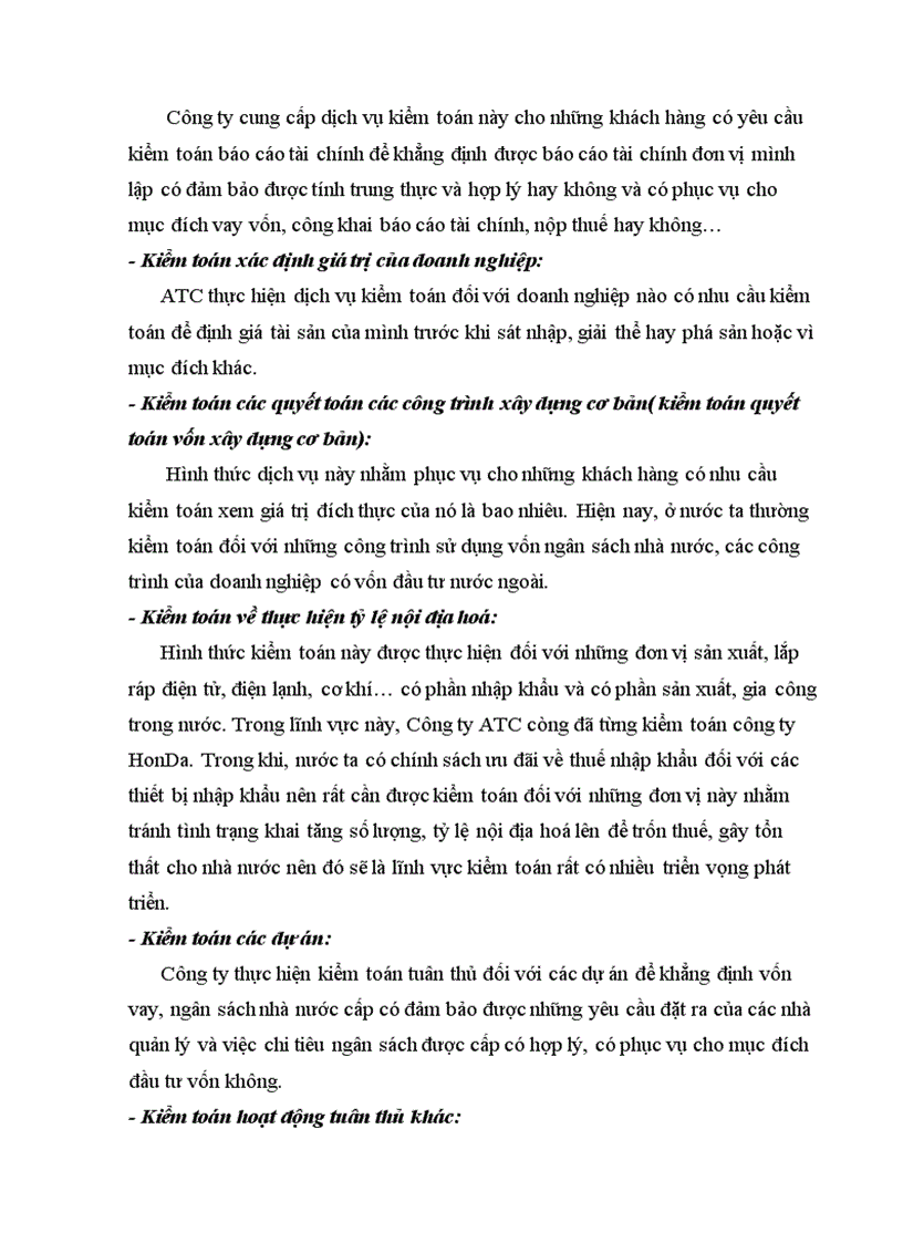 image for page Tổ chức bộ máy, tổ chức công tác kế toán của công ty ATC