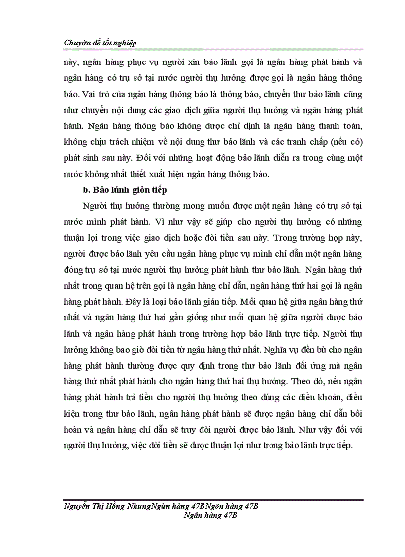 image for page Nâng cao chất lượng bảo lãnh tại ngân hàng Nông nghiệp & Phát triển nông thôn Hà Nội