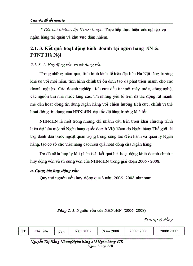 image for page Nâng cao chất lượng bảo lãnh tại ngân hàng Nông nghiệp & Phát triển nông thôn Hà Nội