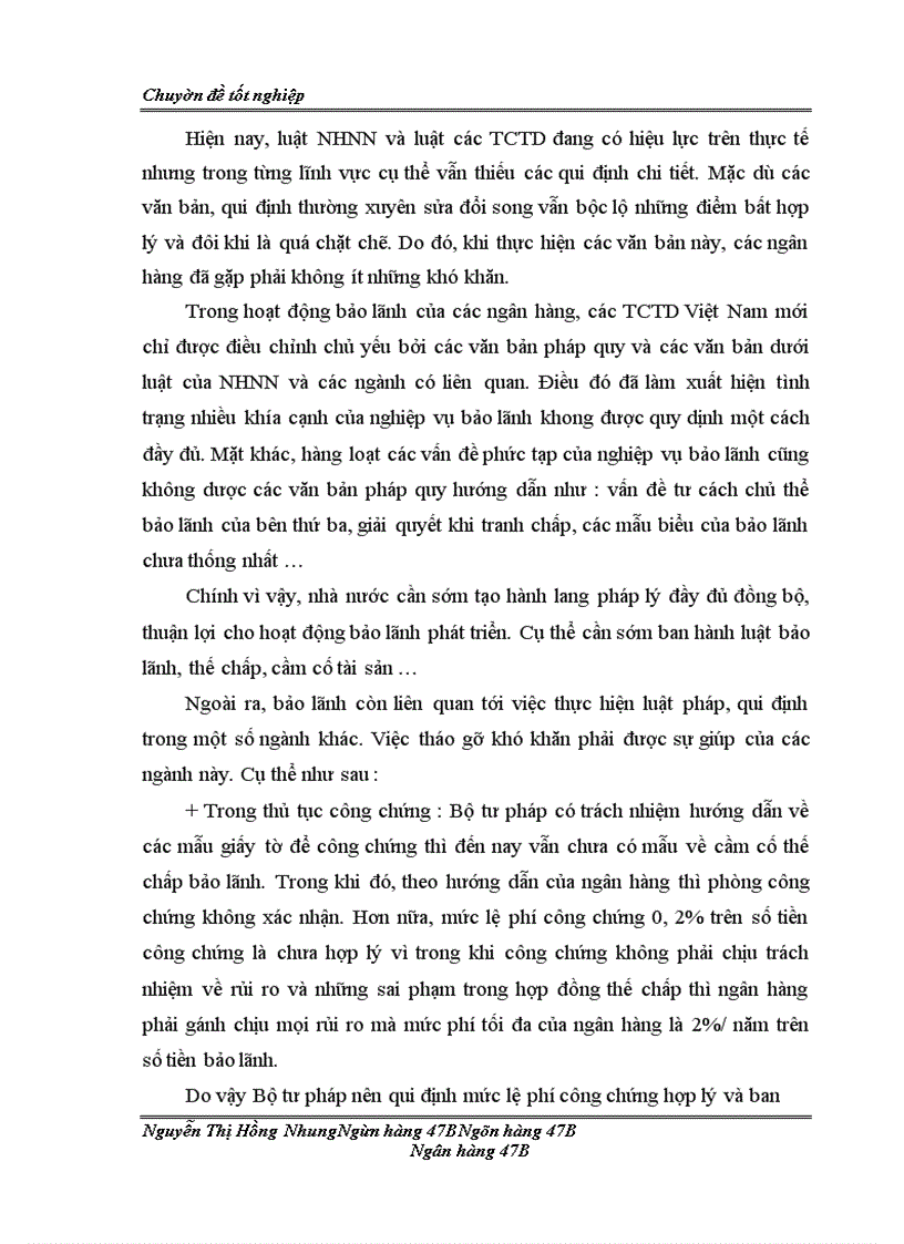 image for page Nâng cao chất lượng bảo lãnh tại ngân hàng Nông nghiệp & Phát triển nông thôn Hà Nội