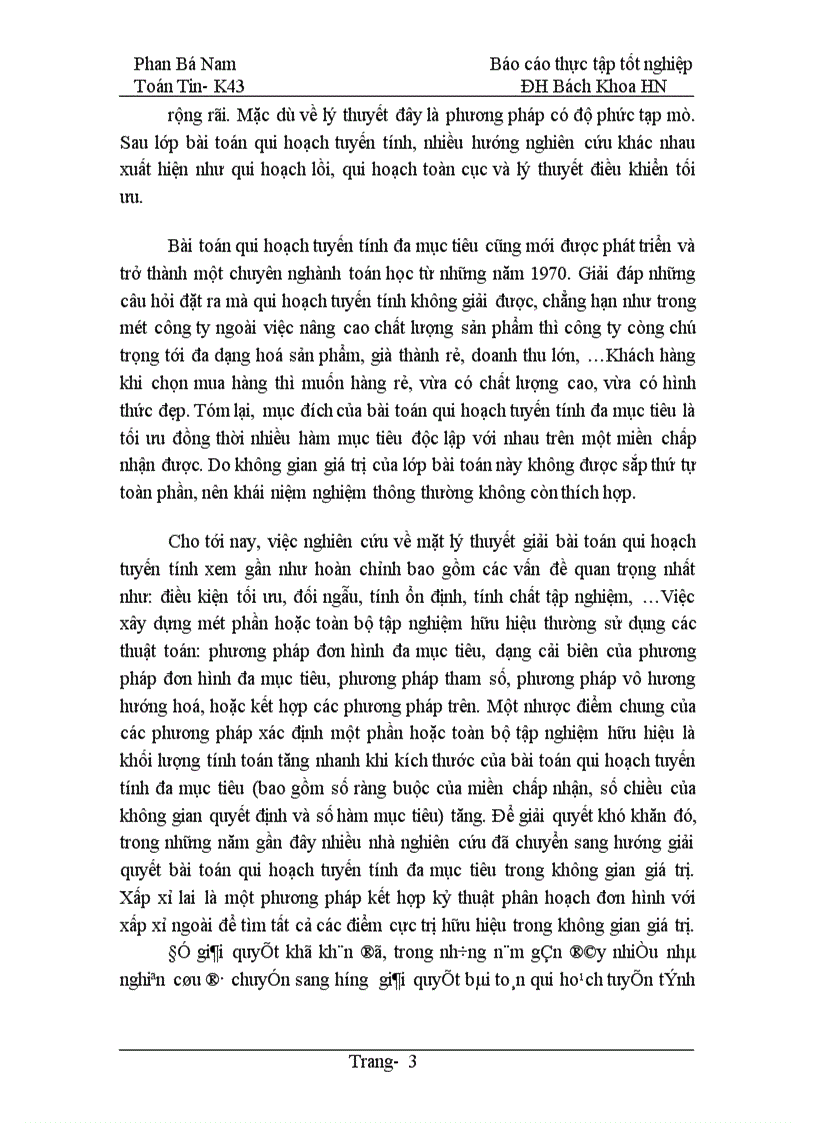 image for page Phương pháp đơn hình giải bài toán qui hoạch tuyến tính