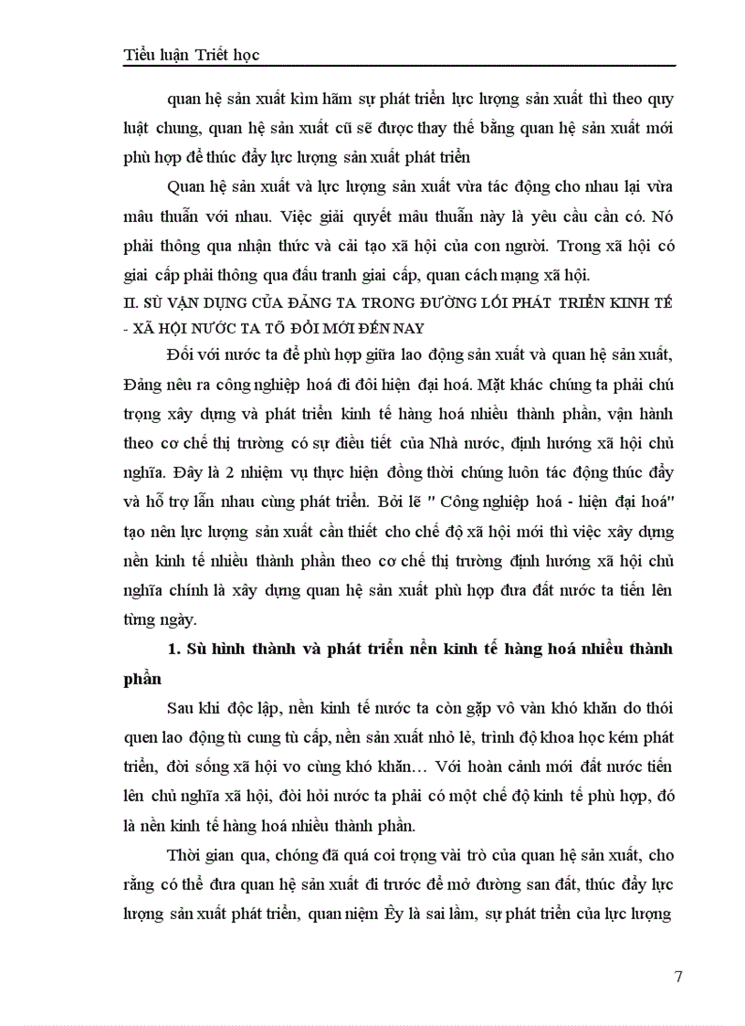 image for page Sự vận dụng của Đảng ta trong đường lối phát triển kinh tế - xã hội nước ta từ đổi mới đến nay