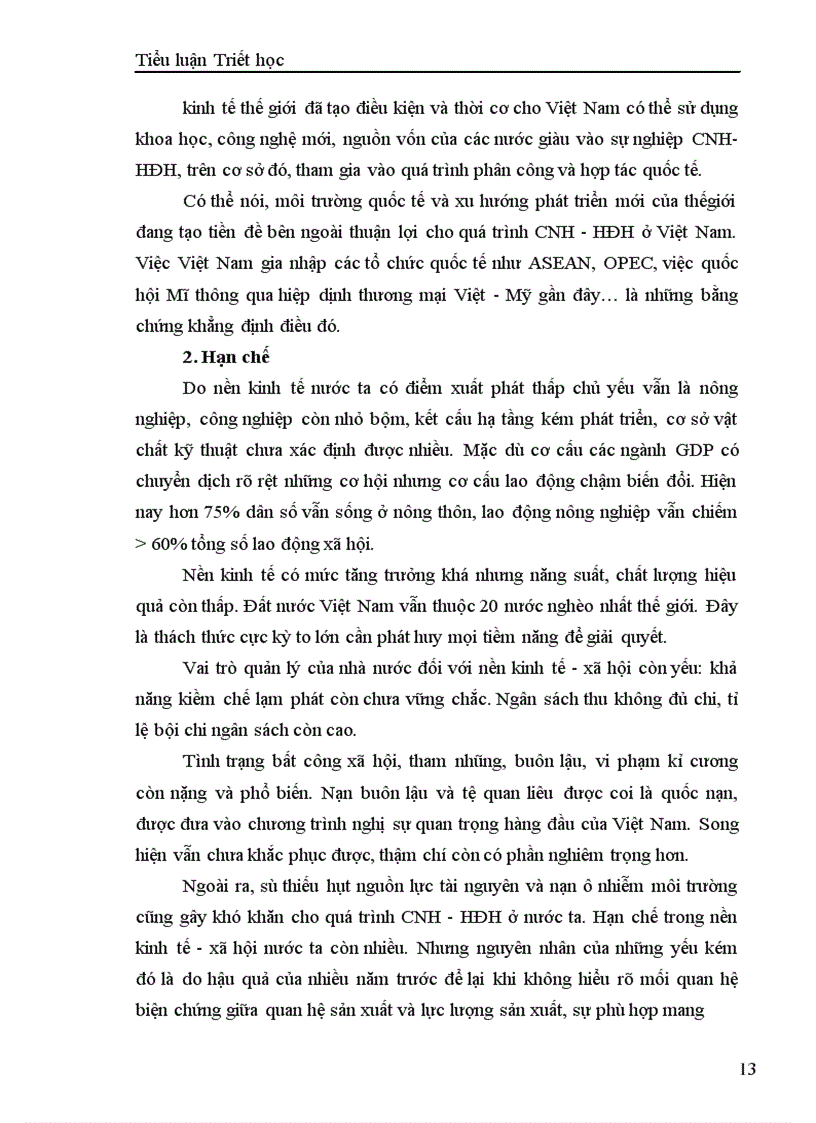 image for page Sự vận dụng của Đảng ta trong đường lối phát triển kinh tế - xã hội nước ta từ đổi mới đến nay