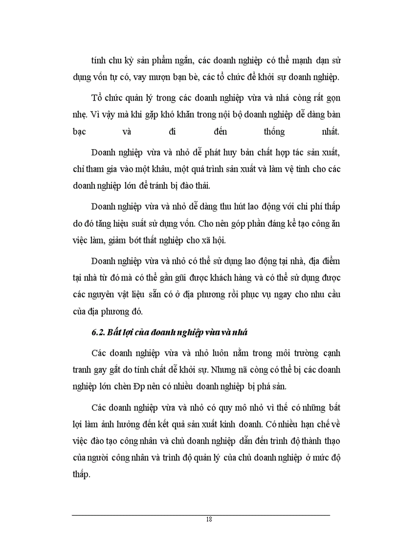 image for page Một số yếu tố thuộc môi trường sản xuất kinh doanh của các doanh nghiệp công nghiệp vừa và nhỏ trên địa bàn TP TN, thực trạng và giải pháp phát triển