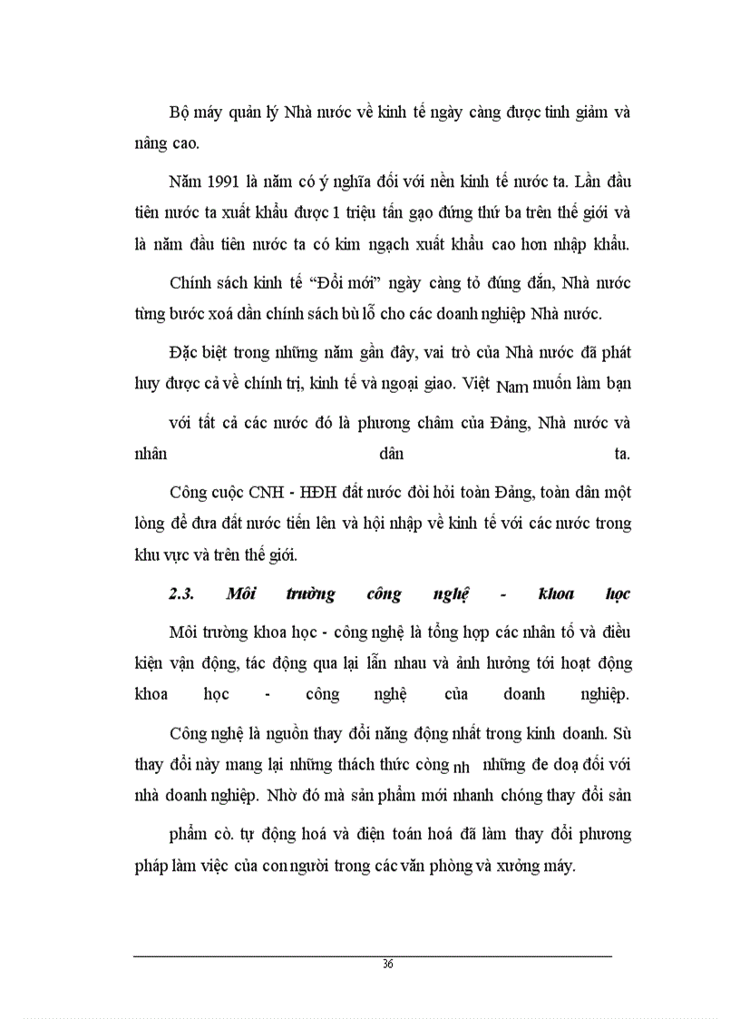 image for page Một số yếu tố thuộc môi trường sản xuất kinh doanh của các doanh nghiệp công nghiệp vừa và nhỏ trên địa bàn TP TN, thực trạng và giải pháp phát triển