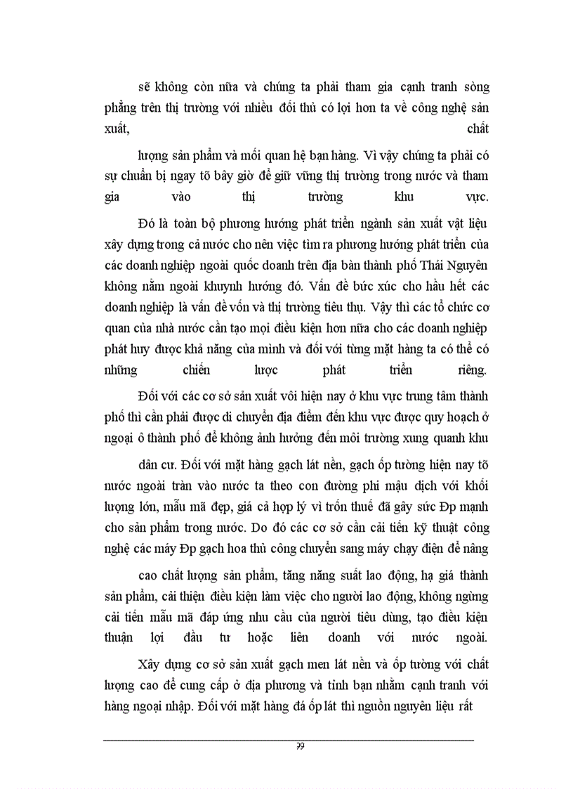 image for page Một số yếu tố thuộc môi trường sản xuất kinh doanh của các doanh nghiệp công nghiệp vừa và nhỏ trên địa bàn TP TN, thực trạng và giải pháp phát triển