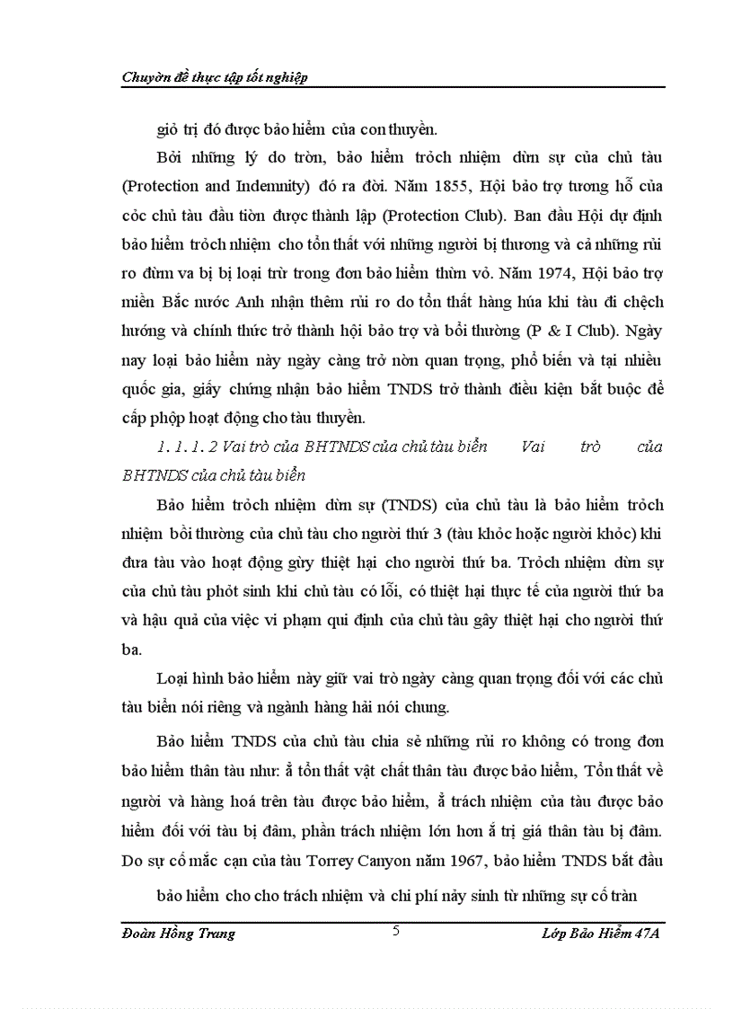 image for page Thực trạng triển khai Bảo Hiểm Trách Nhiệm Dân Sự của chủ tàu biển tại tại Tổng Công ty Cổ phần Bảo hiểm Dầu khí Việt Nam