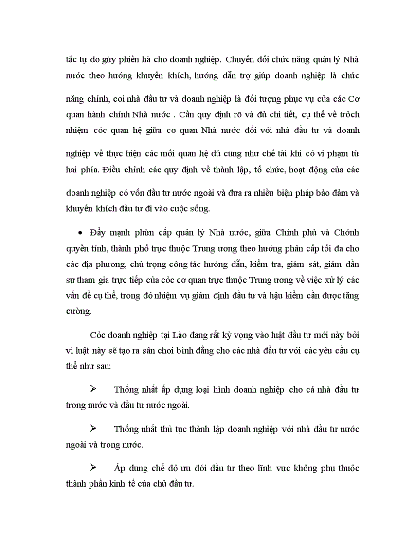 image for page Pháp luật về Biện pháp Bảo đảm đầu tư và khuyến khích đầu tư trực tiếp nước ngoài tại CHDCND Lào