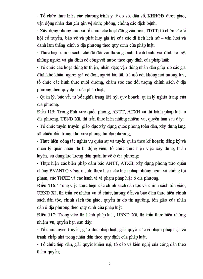 image for page Quản lý an ninh trật tự trên địa bàn xã Vạn Phúc – Thanh trì - Hà Nội