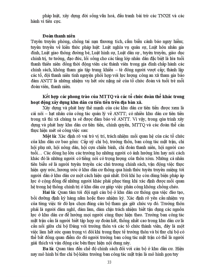 image for page Quản lý an ninh trật tự trên địa bàn xã Vạn Phúc – Thanh trì - Hà Nội