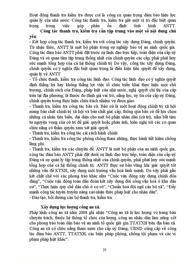 image for page Quản lý an ninh trật tự trên địa bàn xã Vạn Phúc – Thanh trì - Hà Nội