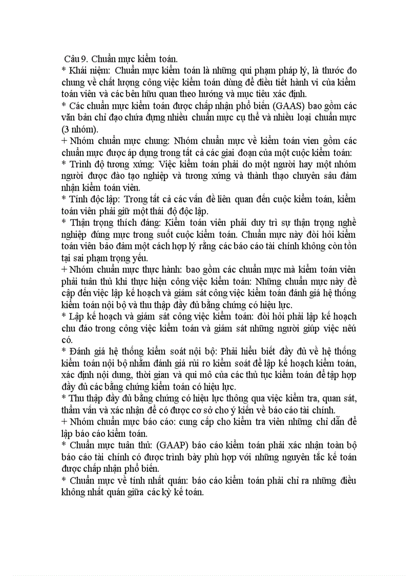 image for page Chuẩn mực kiểm toán