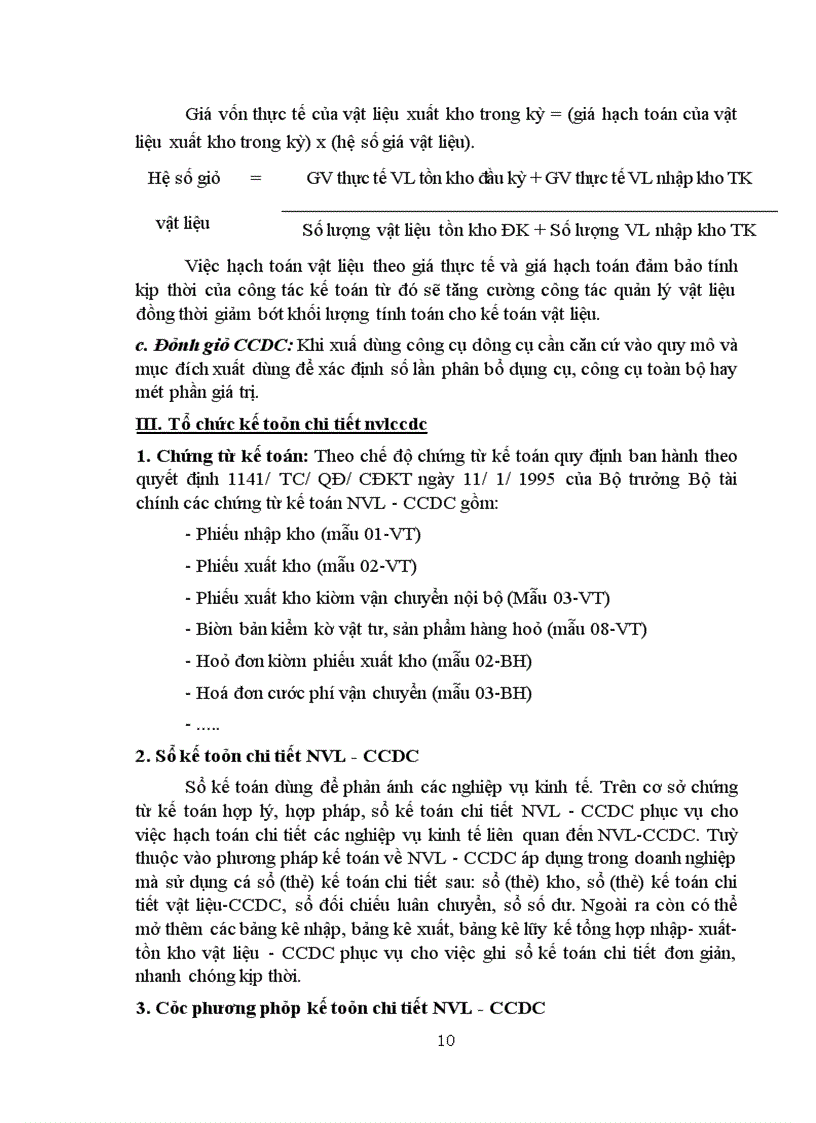 image for page Công tác tổ chức kế toán nguyên vật liệu công cụ dụng cụ trong doanh nghiệp sản xuất kinh doanh