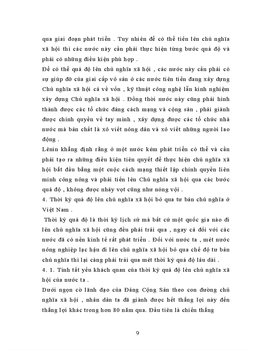 image for page Những giải pháp cho con đường quá độ lên CNXH ở nước ta