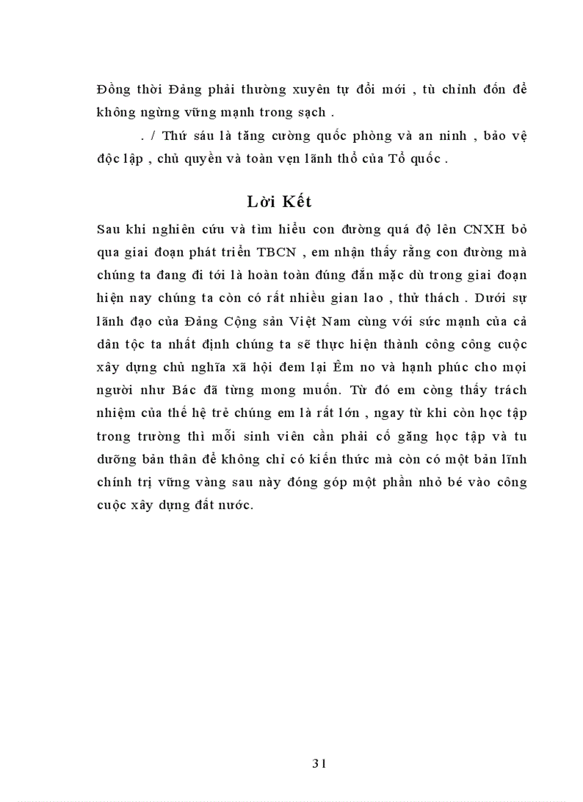 image for page Những giải pháp cho con đường quá độ lên CNXH ở nước ta