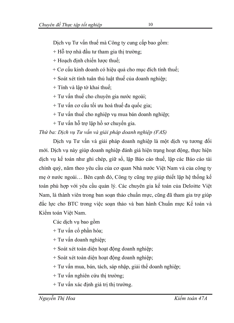 image for page Hoàn thiện việc vận dụng kỹ thuật thu thập bằng chứng kiểm toán tại công ty TNHH DELOITTE việt nam