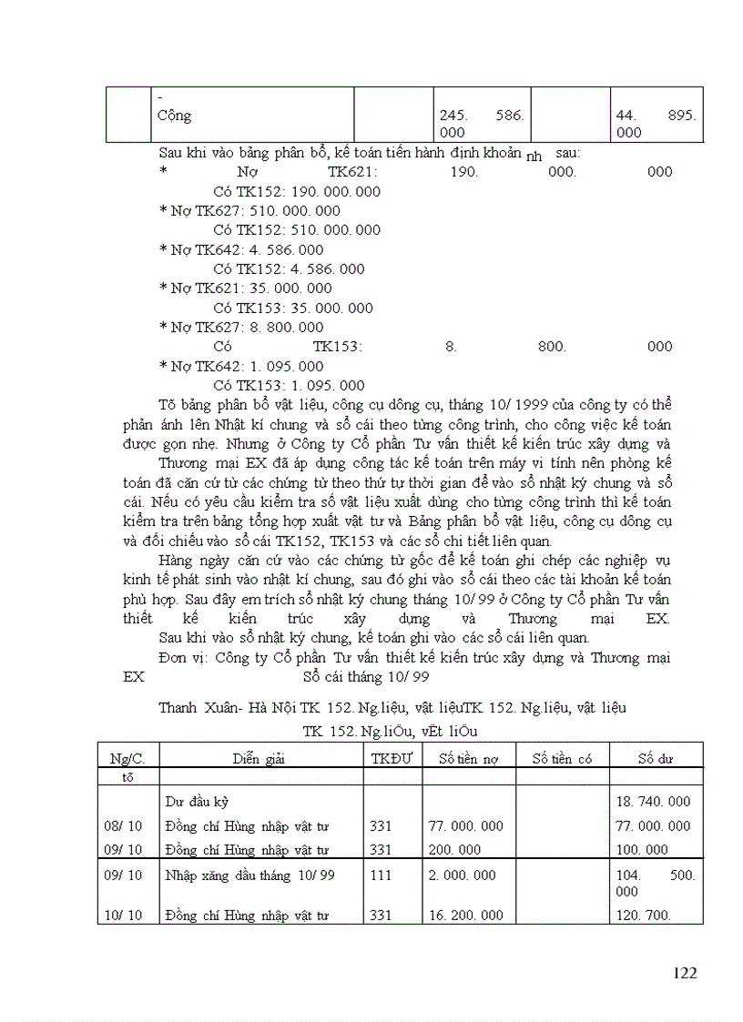 image for page Tổ chức công tác kế toán nguyên vật liệu, công cụ dụng cụ ở Công ty Cổ phần Tư vấn thiết kế kiến trúc xây dựng và Thương mại EX