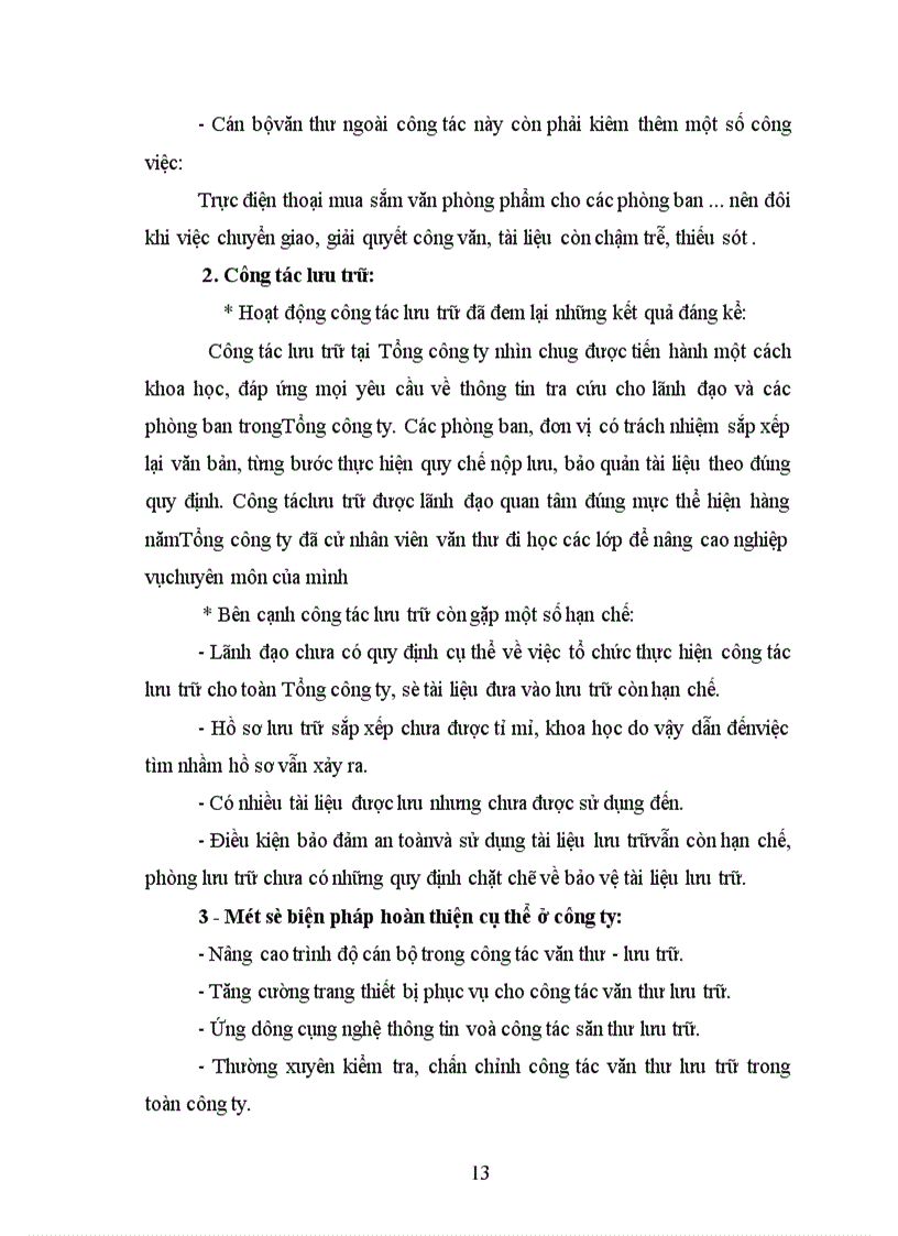 image for page Một số biện pháp nâng cao hiệu quả công tác Văn thư-Lưu trữ trong văn phòng Công ty Cơ điện và phát triển nông thôn