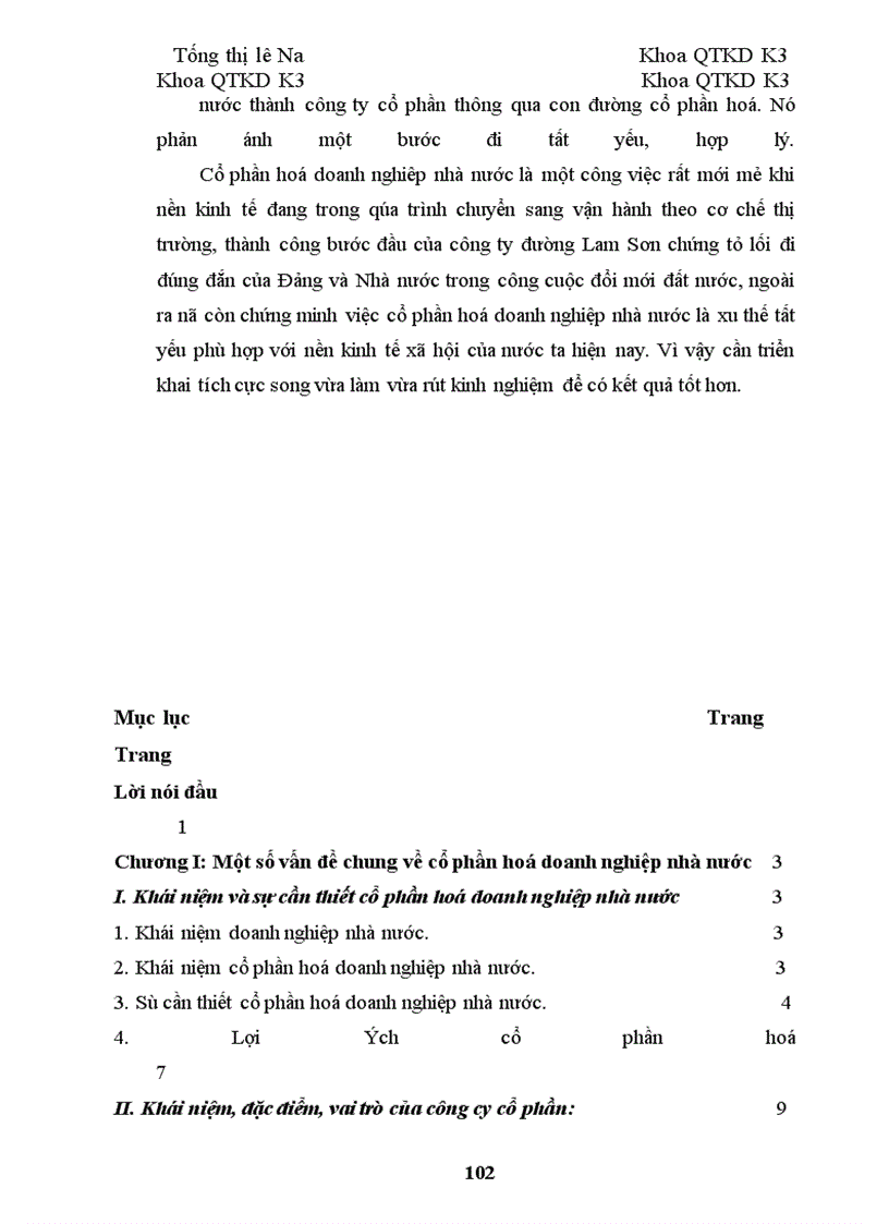 image for page Tiến trình cổ phần hoá tại công ty cổ phần mía đường Lam Sơn