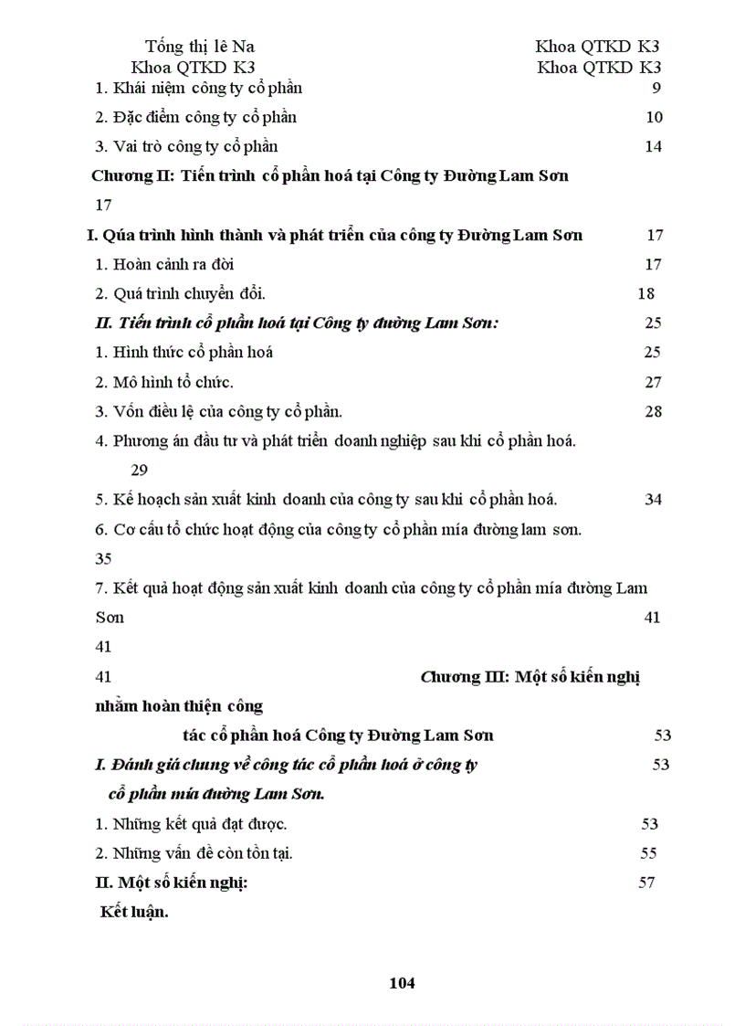 image for page Tiến trình cổ phần hoá tại công ty cổ phần mía đường Lam Sơn